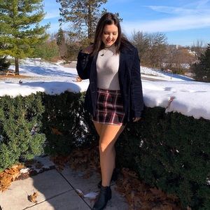 Forever 21 Plaid Mini Skirt